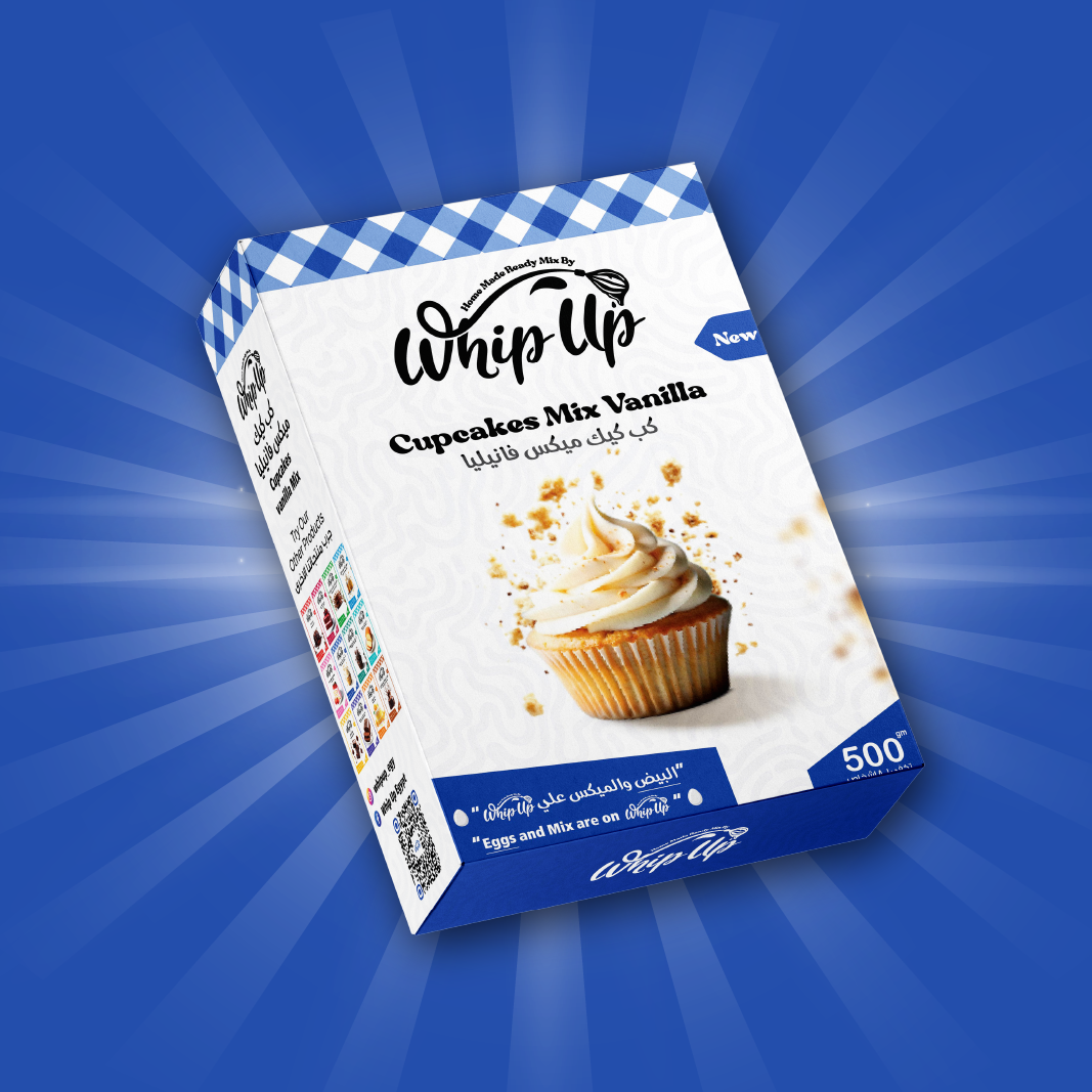 كب كيك فانيليا